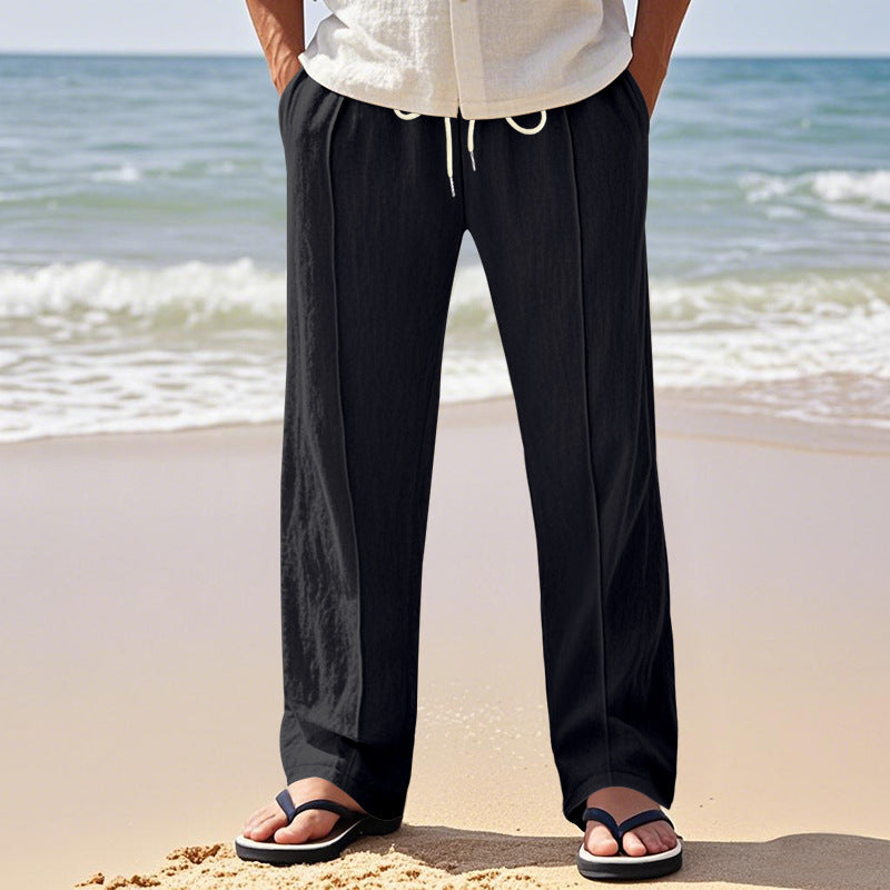 Herren Strandhose Elastisch Mit Taschen Sommer
