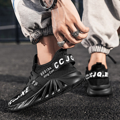 Damen Sneaker Sportlich Netz Atmungsaktiv Rutschfest