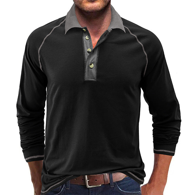 Herren Polohemd Moderner Kragen Slim Fit Style - BerlinGlamour