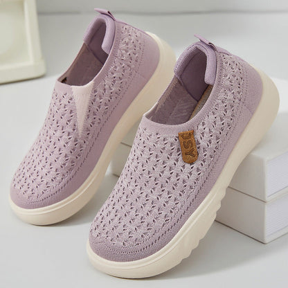 Damen Freizeitschuhe Bequem Slip-On Schuhe Modern