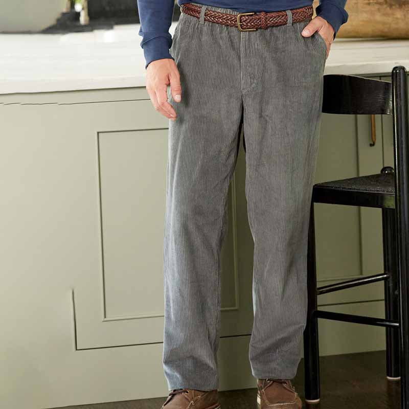 Herren Cordhose Bequem Elastisch Stretch