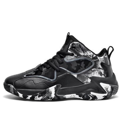 Damen Basketballschuhe Sportlich Hohe Sneaker Rutschfest