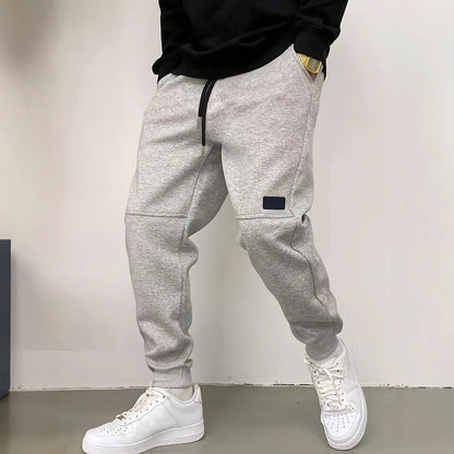 Herren Sweatpants Moderne Reißverschlusstaschen Sportlich