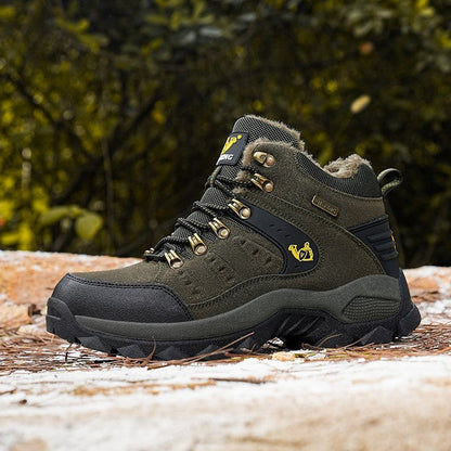 Wanderschuhe Herren Warm isoliert Trekkingstiefel