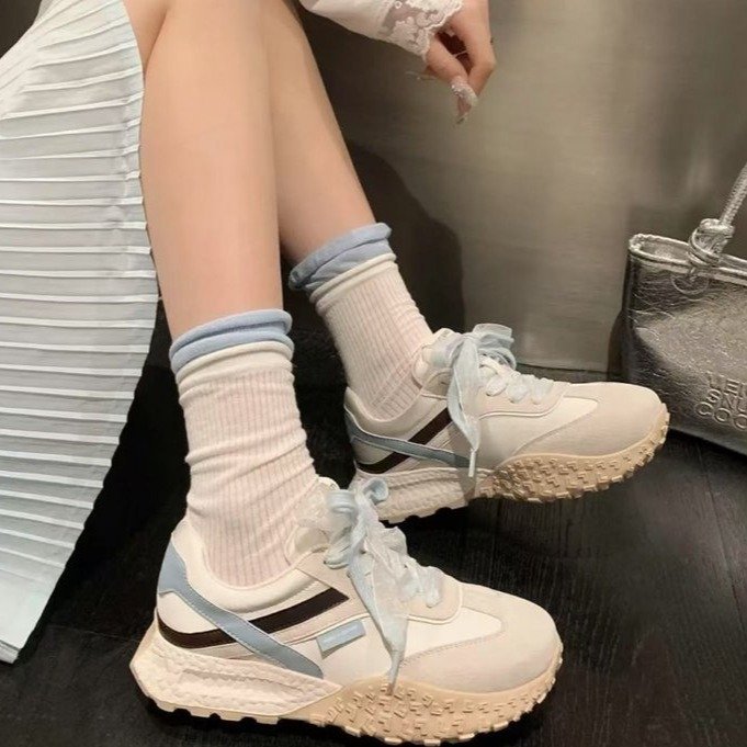 Damen Sneaker Sport Atmungsaktiv Komfort