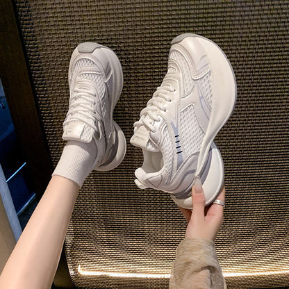 Damen Sneaker Sportlich Leicht Atmungsaktiv Bequem