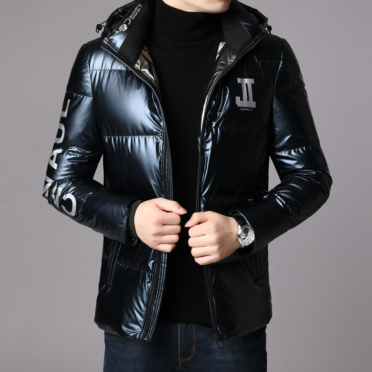 Herren Daunenjacke Leicht Stilvoll Warm