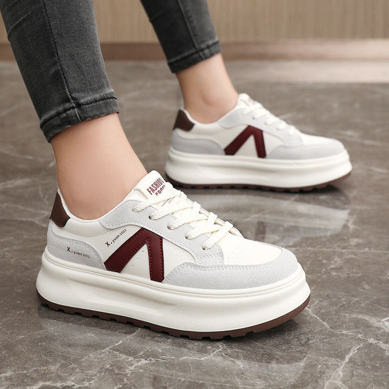 Damen Sneaker Chunky Komfortabel Mit Weichem Innenbett