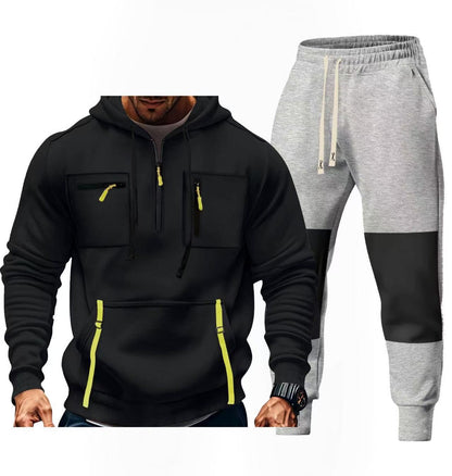 Herren Sportbekleidungsset Funktionstaschen Sportlich Modern