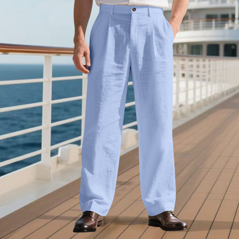 Elegante Herrenhosen Freizeit Modern Slimfit