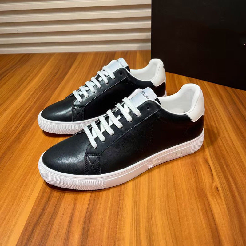 Damen Sneaker atmungsaktiv Sportlich Elegant Lederoberfläche