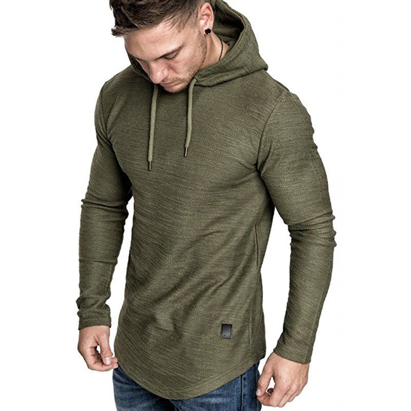 Herren Kapuzenpullover Strukturiert Modern Streetwear