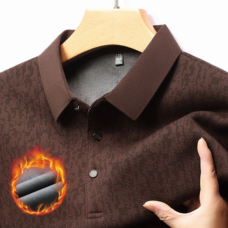 Herren Poloshirt Langarm Feuchtigkeitsregulierend Modern - BerlinGlamour