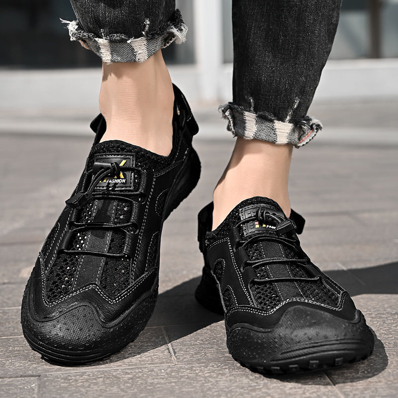 Damen Outdoor-Sandalen Atmungsaktiv elastisch Komfort-Sandalen Damen
