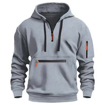 Funktionspullover Herren Sportlich Wasserabweisend