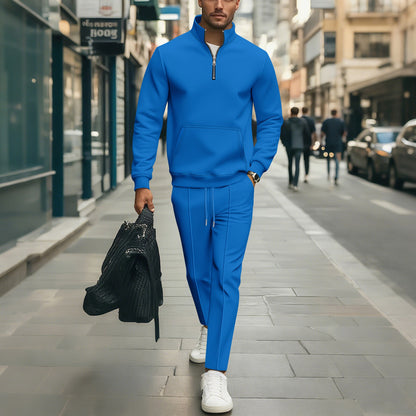 Herren Trainingsanzug Sportlich Modern mit Reißverschluss