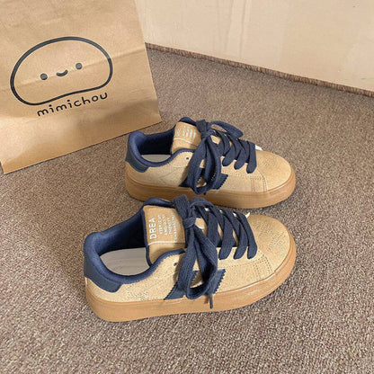 Damen Sneaker atmungsaktiv mit stoßdämpfender Sohle Sportlich