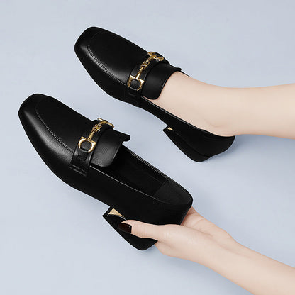 Damen Ballerinas mit Schnalle Modern Schuhe