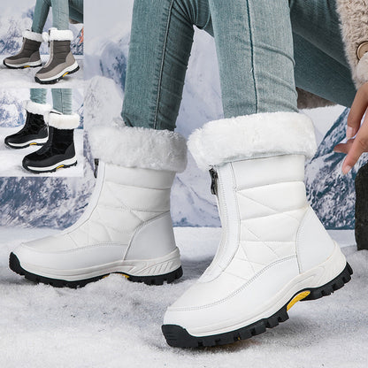 Damen Winterstiefel Warm Isoliert Rutschfest Wasserfest - BerlinGlamour