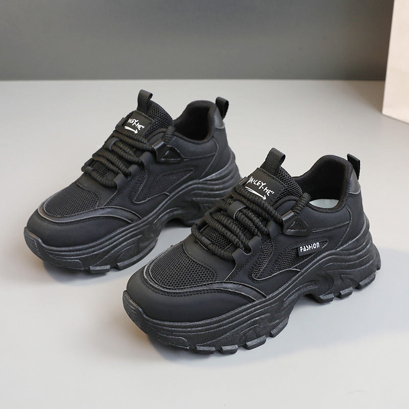 Damen Sneaker Chunky atmungsaktiv Laufschuhe Sportlich
