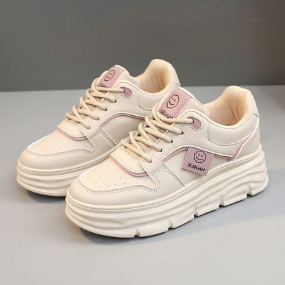 Damen Sneaker Plateau Schuhe Mit Dämpfung Trendy