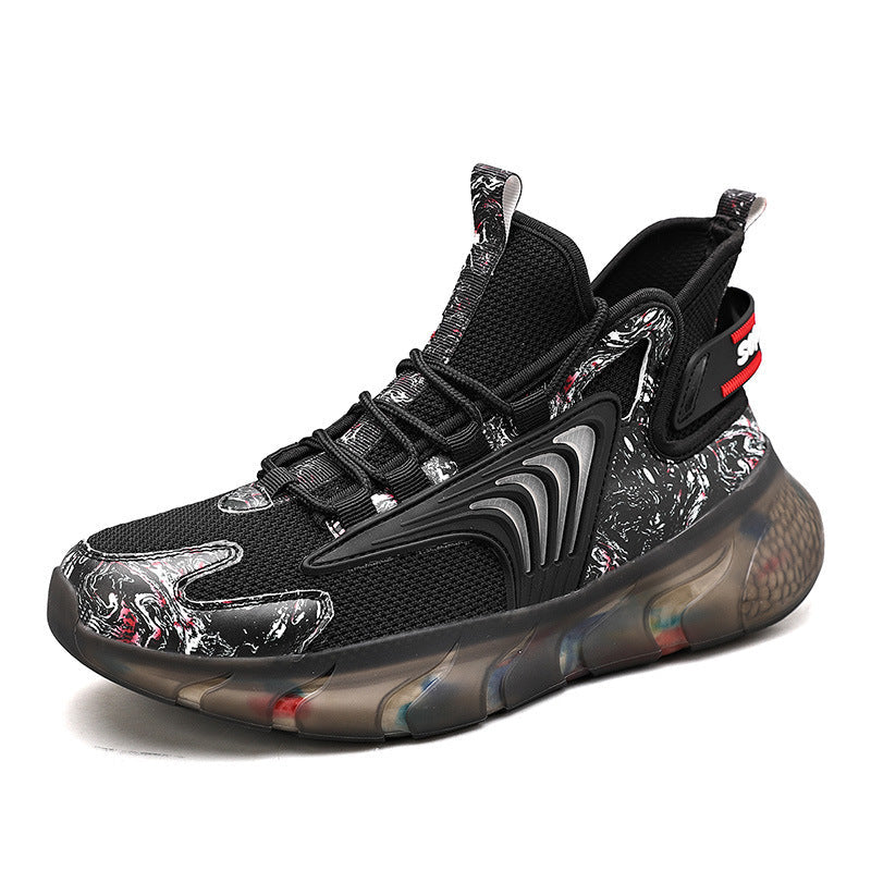Damen Sneaker Sportlich Leicht High-Top