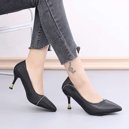 Damen Ballerinas Elegante Schuhe mit Wellenrand