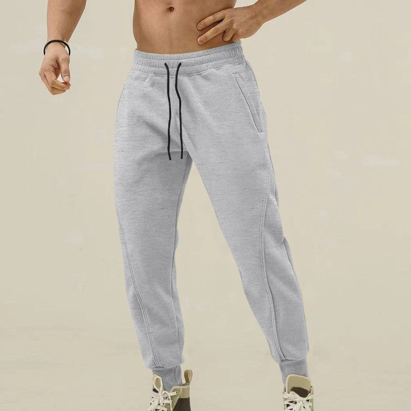 Herren Sportliche Jogginghose Bequem Grau