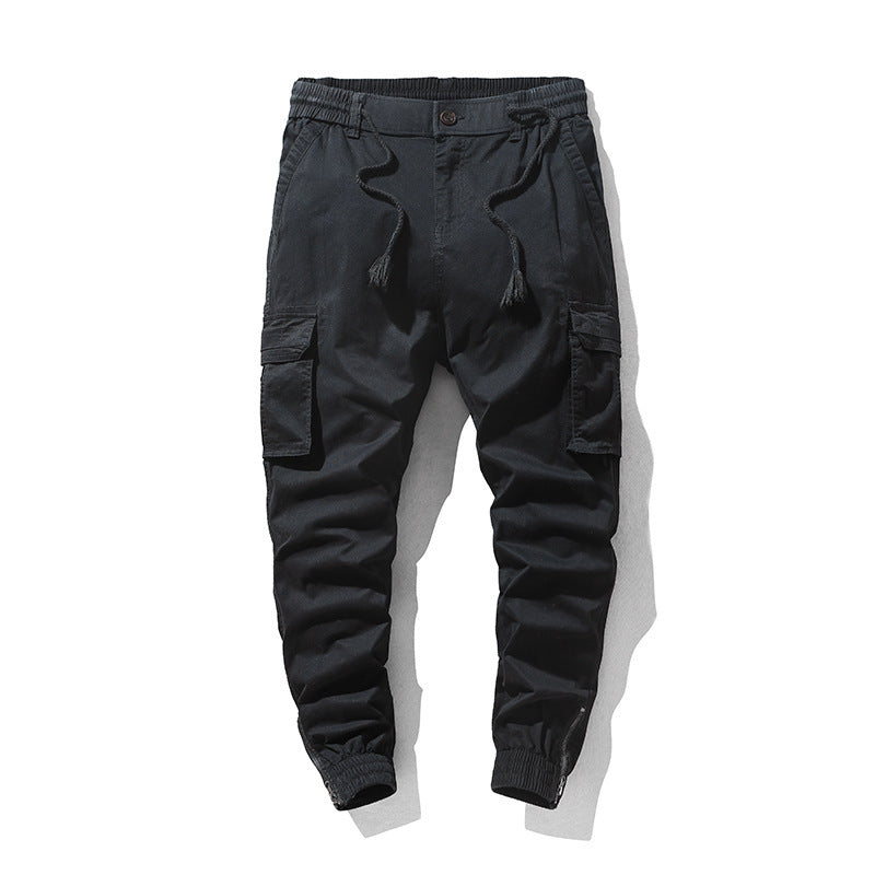 Herren Cargohose Bequem Mit Seitentaschen Freizeit