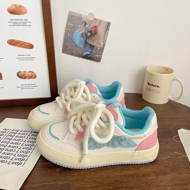 Damen Sneaker Sportlich Dicksohlige Modische Schuhe