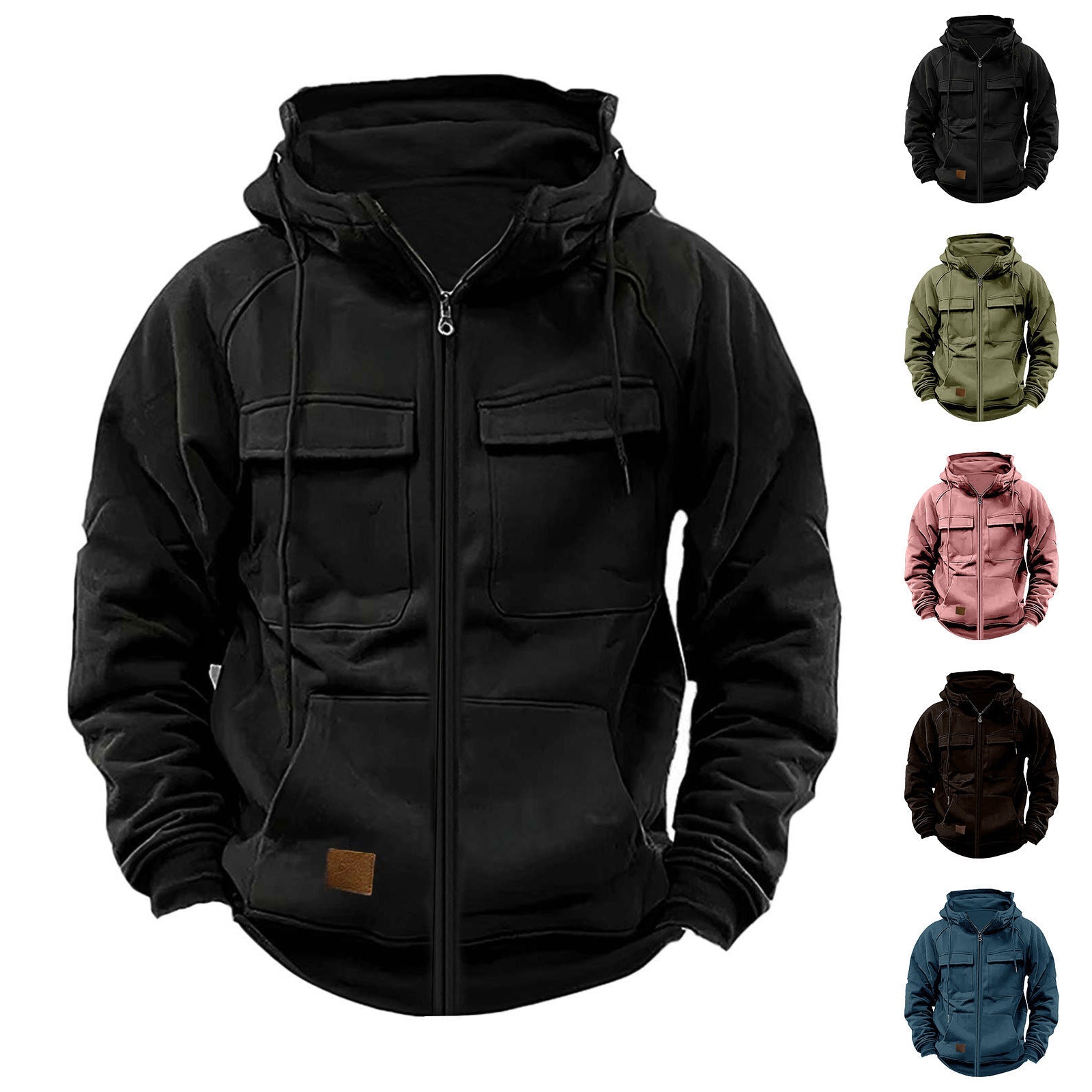 Berlin-Glamour-Jacke-Kapuze-Tasche - BerlinGlamour