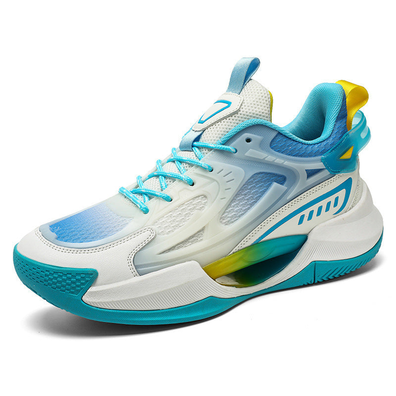 Damen Sport-Sneaker Stoßdämpfend Laufschuhe Schwarz