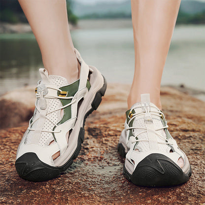 Herren Wasserschuhe Sportlich Schnellschnürer Sommer