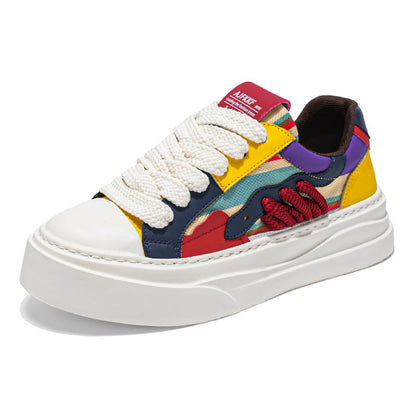 Damen Sneaker Bunt Komfortabel Mit Weichem Innenfutter