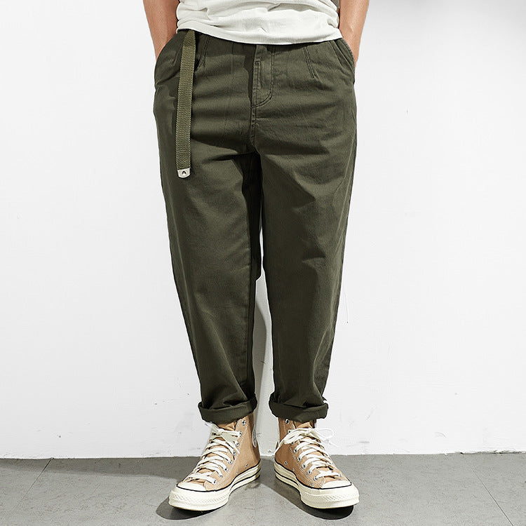 Herren Cargo-Hose Bequem Verstellbar Mit Tiefen Taschen - BerlinGlamour