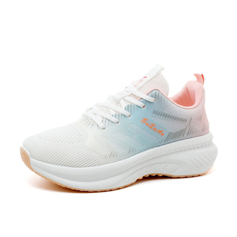Damen Sneaker Leicht Atmungsaktiv Sport Mesh