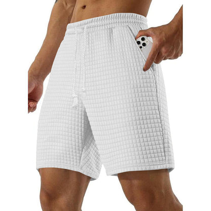 Herren Shorts Sportlich Atmungsaktiv mit Taschen