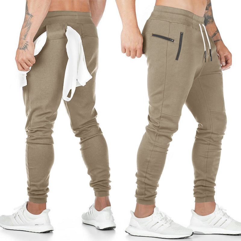 Herren Jogginghose Slim Fit Sportlich Grau