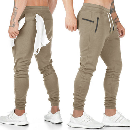 Herren Jogginghose Slim Fit Sportlich Grau