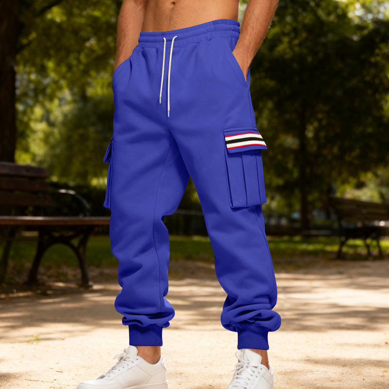 Herren Cargo-Hose Robust Bequem Grau