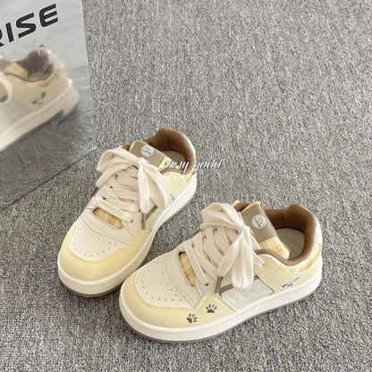 Damen Sneaker Modisch mit Details und Weichem Innenleben