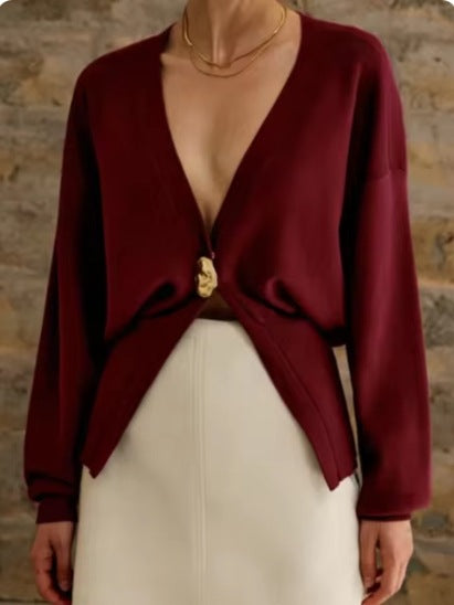 Damen Strickjacke Modern Glamour Style