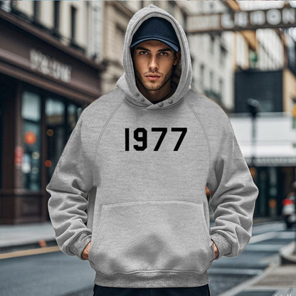 Herren Kapuzenpullover Gemütlich Mit Taschen Modern