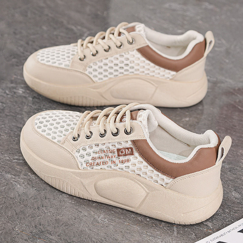 Damen Sneaker Atmungsaktiv Mesh Laufschuhe Sportlich - BerlinGlamour