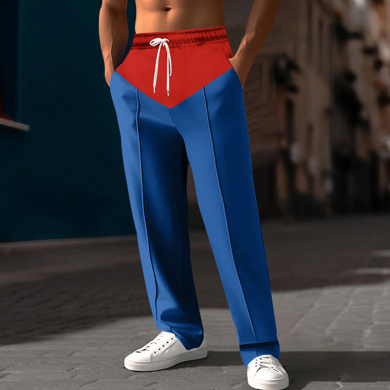Herren Sweatpants Modern mit Seitentaschen und Slim-Fit