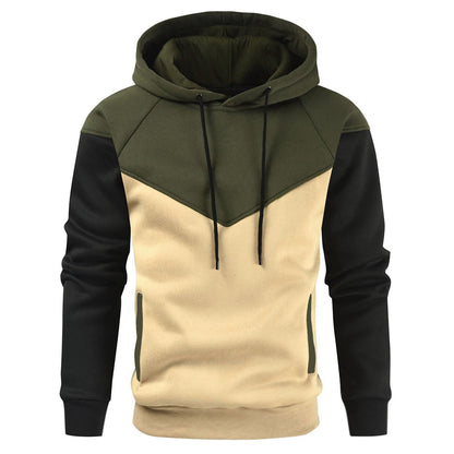 Herren Pullover Kapuzenpullover mit geometrischem Muster Trendig Modern