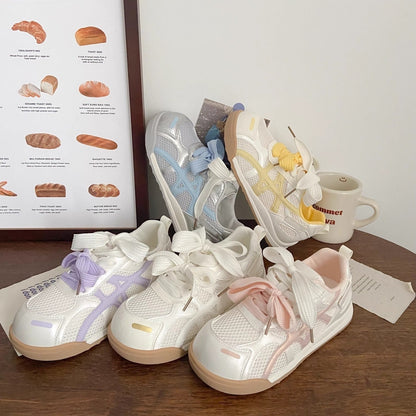 Damen Sneaker Leicht Atmungsaktiv mit Schnürsystem