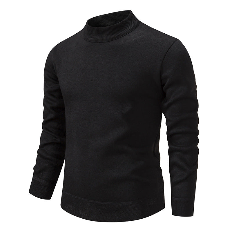 Herren Strickpullover Modern Stehkragen Hochwertig