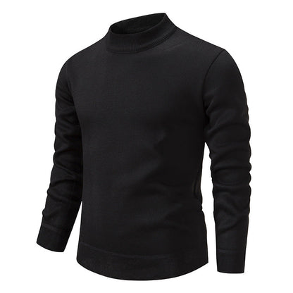 Herren Strickpullover Modern Stehkragen Hochwertig