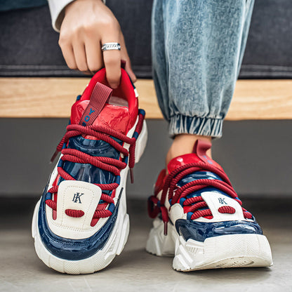 Damen Sneaker Sportlich Chunky Stabil Mit Dämpfung
